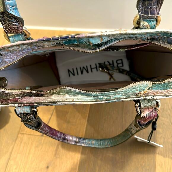 Brahmin Small Bowie Satchel Nirvana Melbourne Shoulder Handbag - Picture 5 of 5